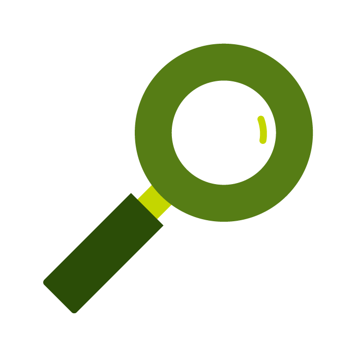 magnifying loan icon