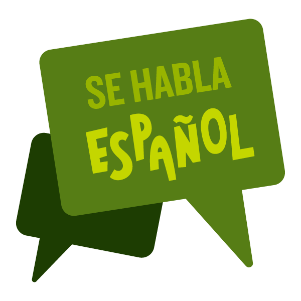 se habla espanol speech bubbles