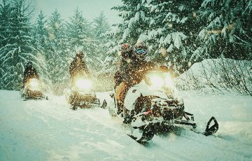 ATV on a pnw trail